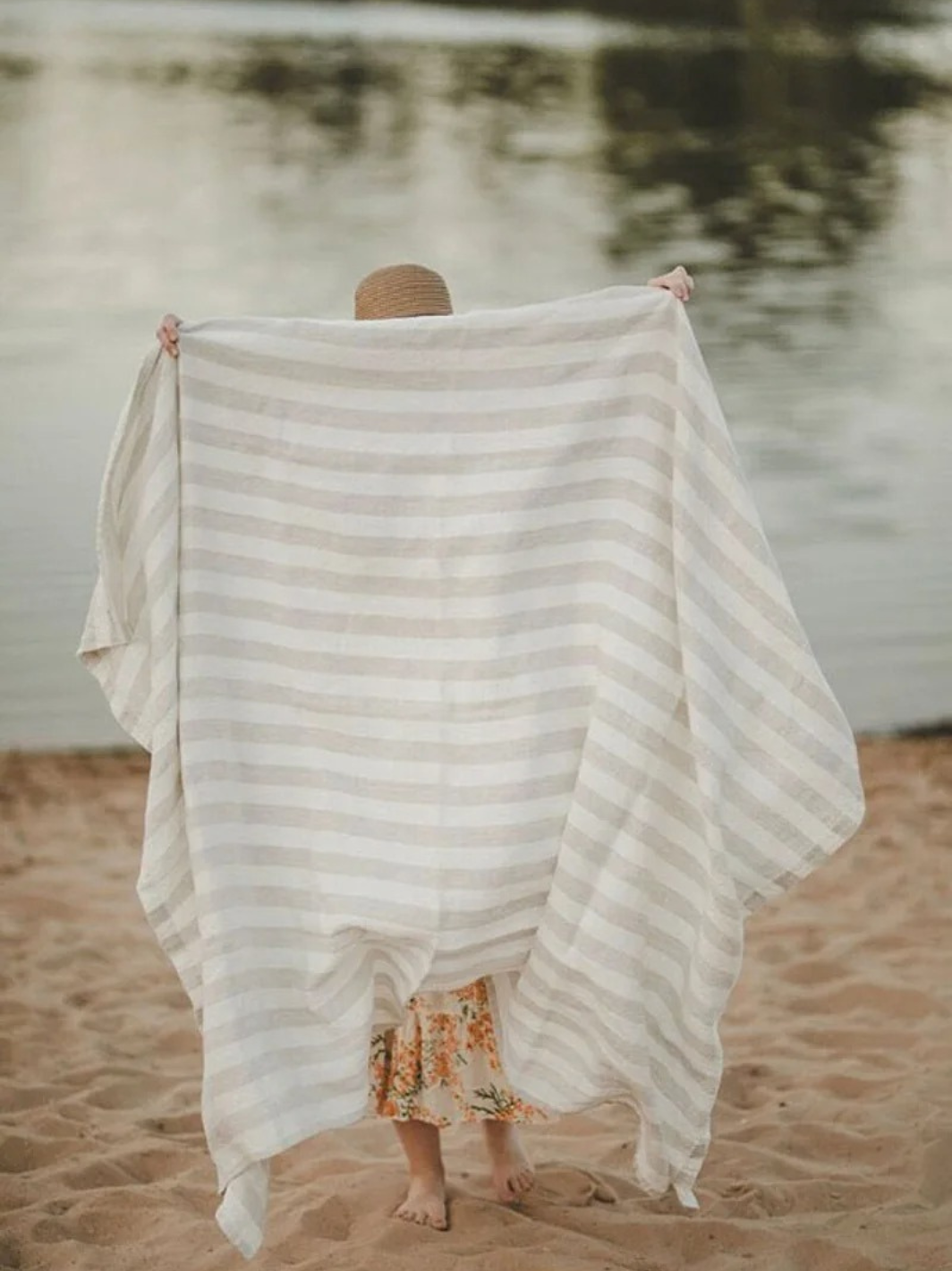 Serviette de plage | Lin