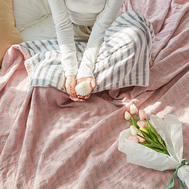 Couverture été | Percale de Coton Fraîcheur et Douceur